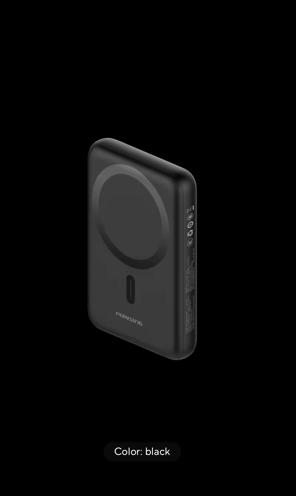 10000mAh Magnetic Wireless Power Bank – PD20W Fast Charging
